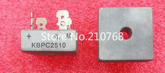 2 шт./лот KBPC2510 выпрямительный мост 25A 1000V KBPC | Электронные компоненты и