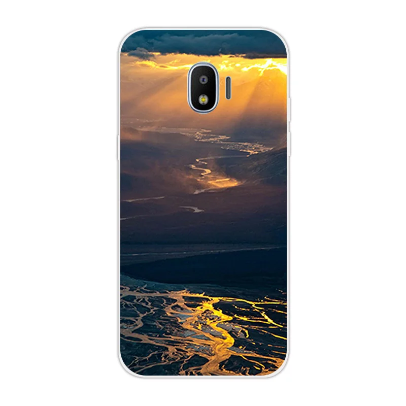 for Samsung Galaxy J2 Pro 2018 / SM-J250F Soft Silicone TPU Phone Case 5.0 inch Doggy Back Cover Coque |
