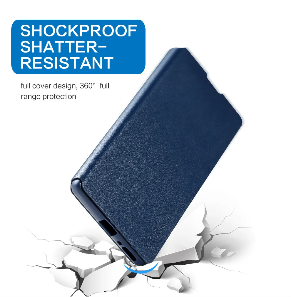 X Level Роскошный деловой чехол для телефона из искусственной кожи Sony Xperia XA XA1 ультра