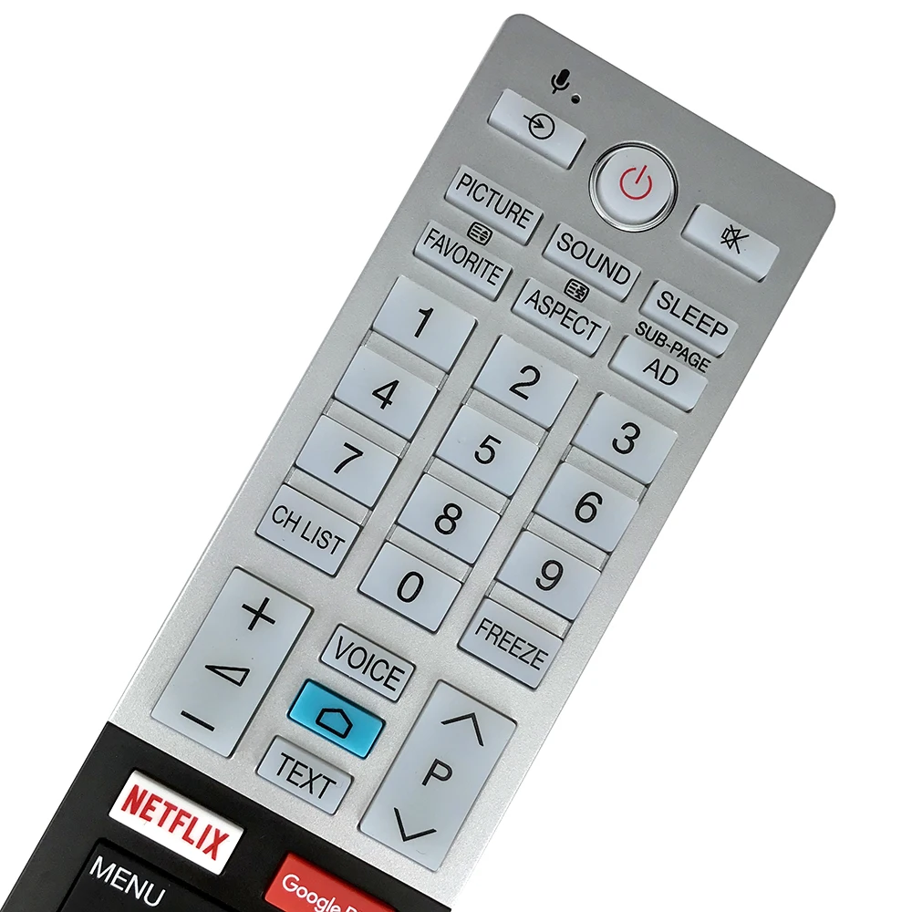 CT-8536 пульт дистанционного управления для Toshiba tv с ключом Netflix Google Play