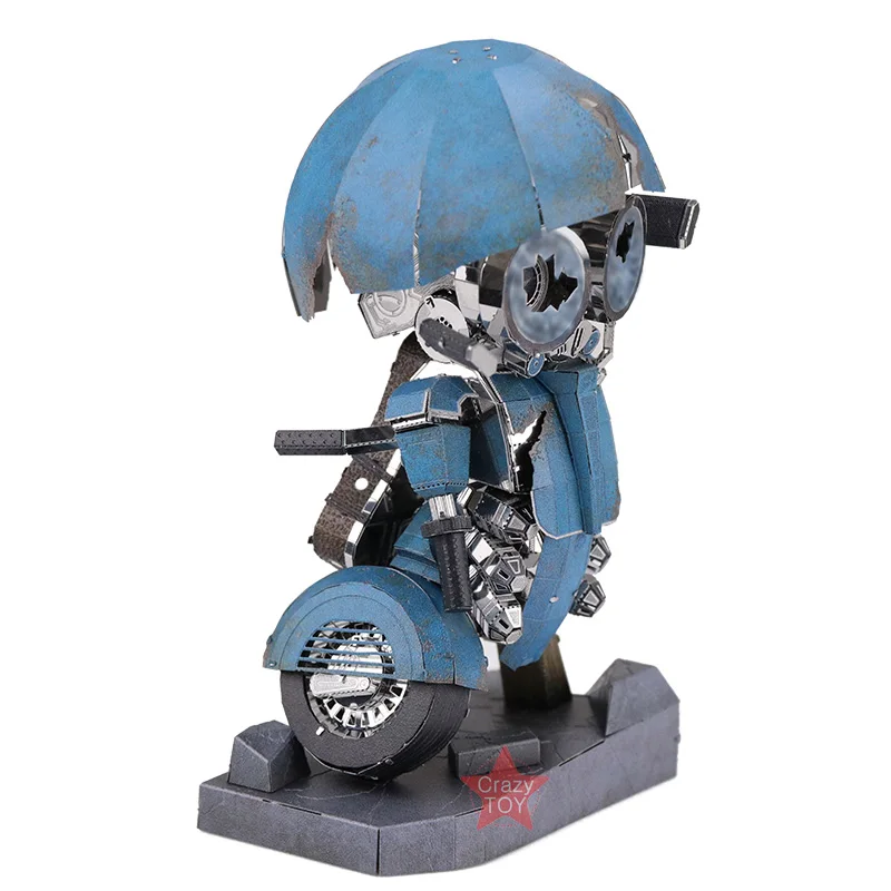 

MU Sqweeks The Last Knight DIY 3D Metal Puzzle Assemble Model Kits Jigsaw Toys YM-N054-C
