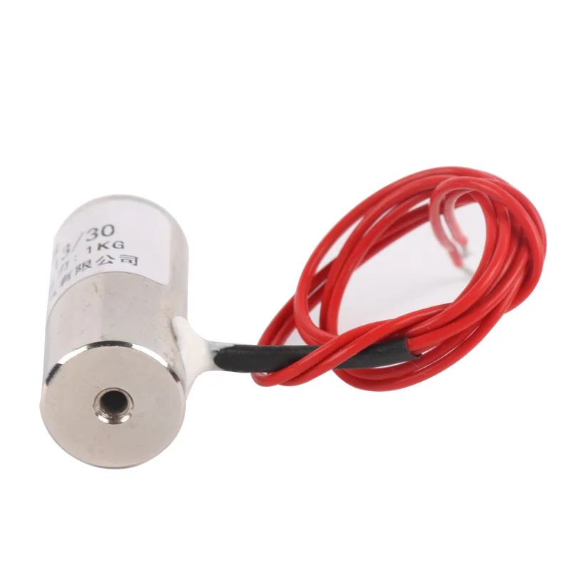 Чашки Всасывания DC Электромагнит 24 В Электрический патрон миниатюрный Force 1 кг