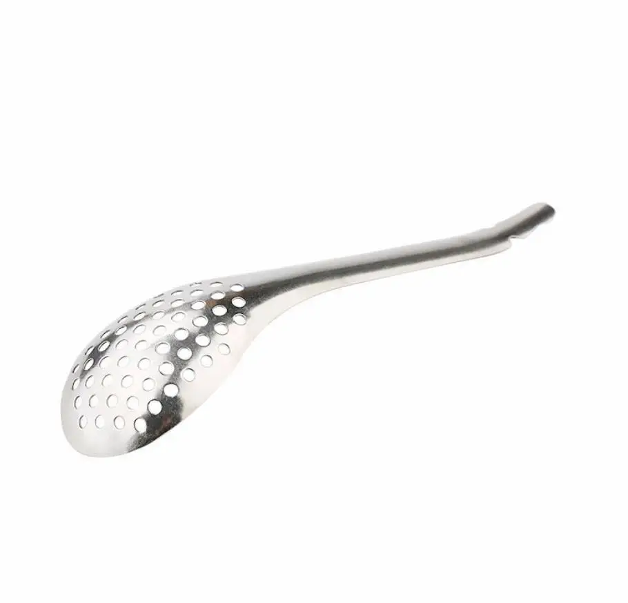 

Spoon stainless steel small colander with holes bar absinthe ice leak capsule spheroidizer creative kitchen utensils