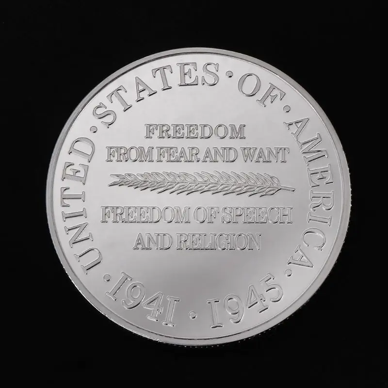 Памятная монета 2 й мировой войны американская коллекция монет США сувенир