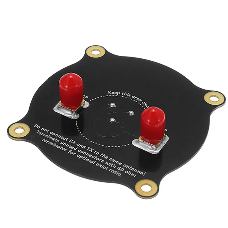 Realacc Тройная подача патч 1 5 8 GHz 9.4dBi направленная круговая поляризационная FPV