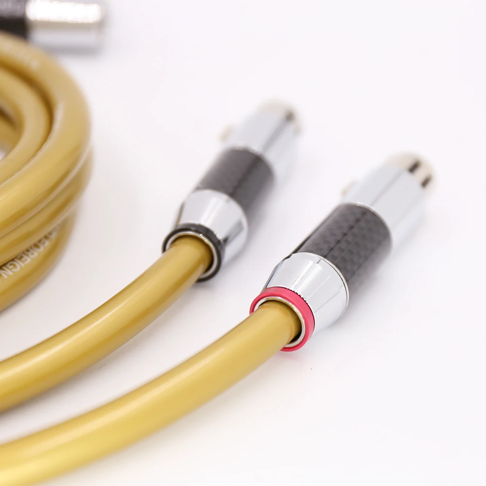 HI End 5C медный Fi XLR кабель чистый OCC HIFI двойной папа мама соединительный
