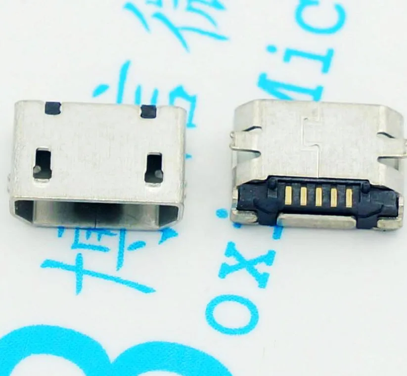 200 шт бесконечный микро 5PIN USB интерфейс для зарядки плоский патч разъем конец