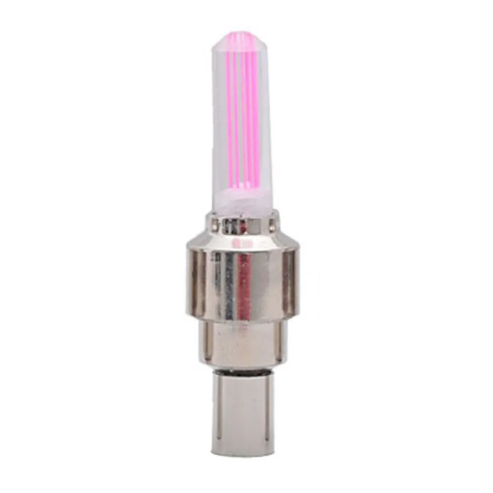 2PCS Hot Bicycle Cycling Tyre Wheel Valve Neon Firefly Spoke LED Lamp Bikes Lights High Quality Wholedeal with Battery Dropship | Спорт и
