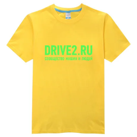 Drive2ru-община людей и машин-русская Мужская футболка | одежда