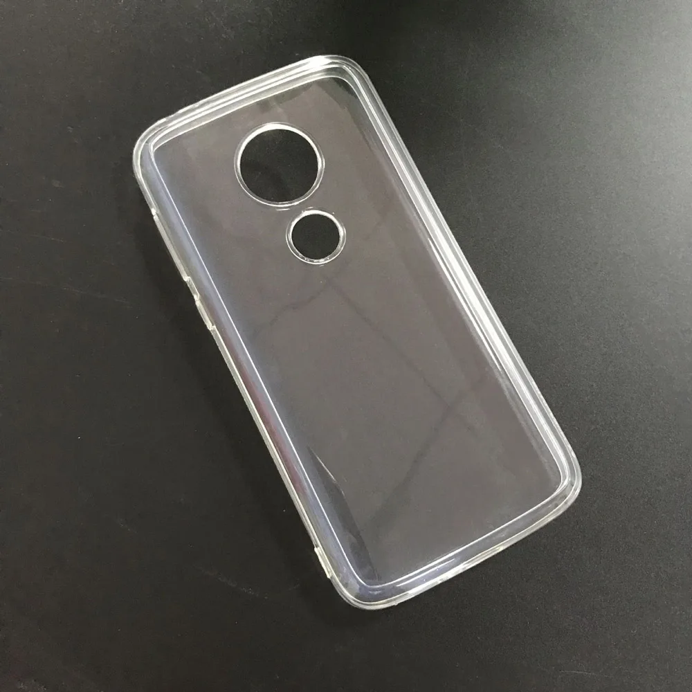 Прозрачный Мягкий ТПУ 5.7For Moto E5 чехол для Motorola задней панели сотового телефона |