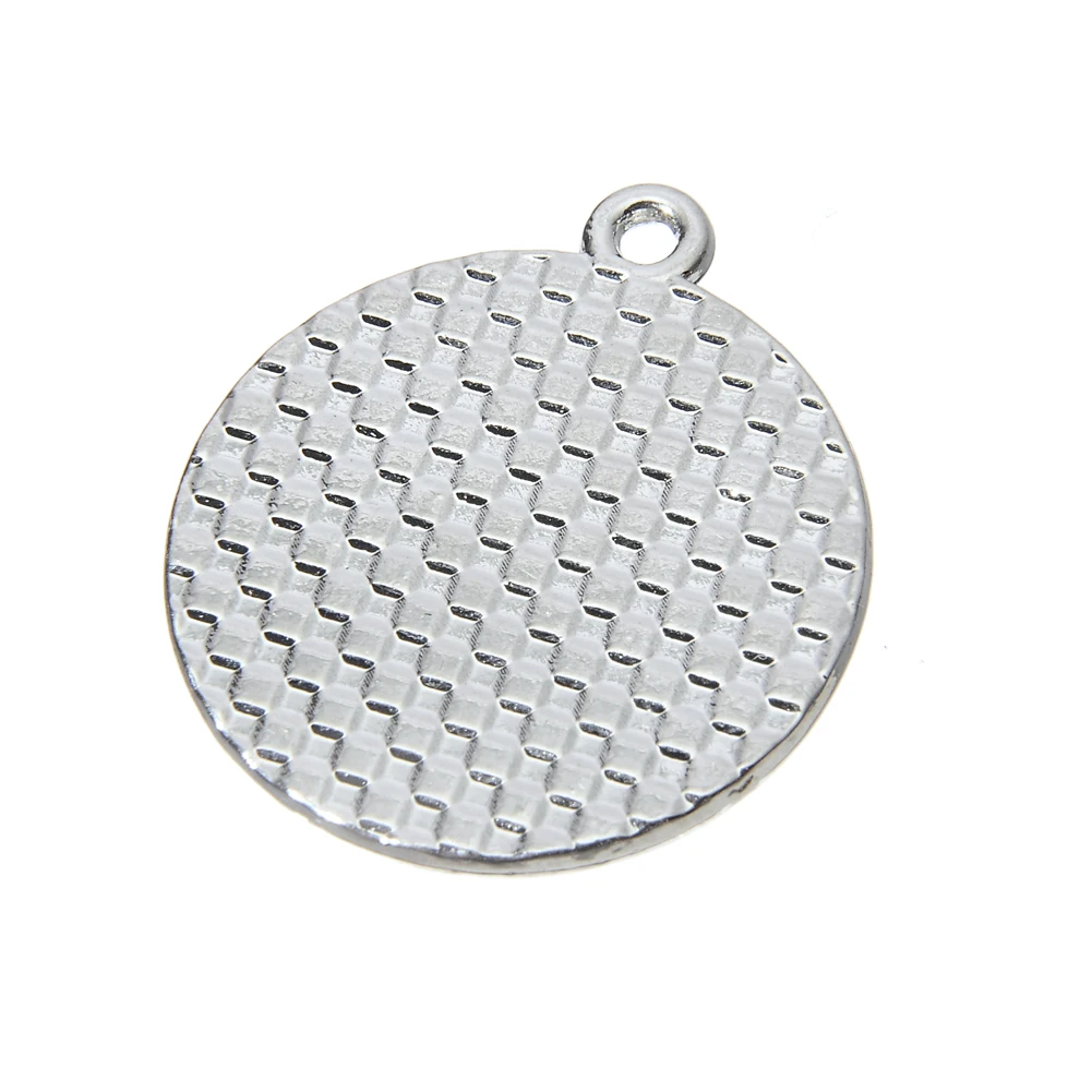 Браслет с полукруглым кольцом серебряным покрытием|circle charm|charm antique silvercharms |