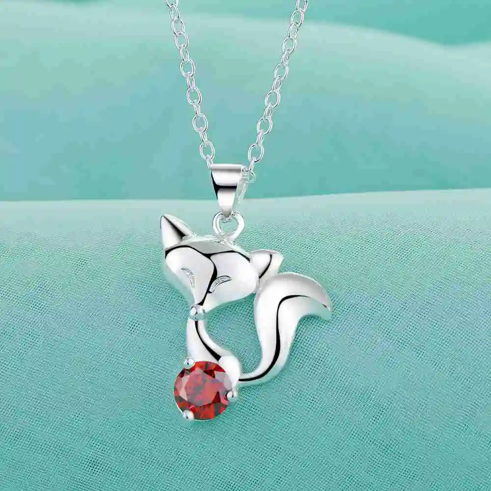 Оптовая продажа посеребренные очаровательные ювелирные изделия ожерелье