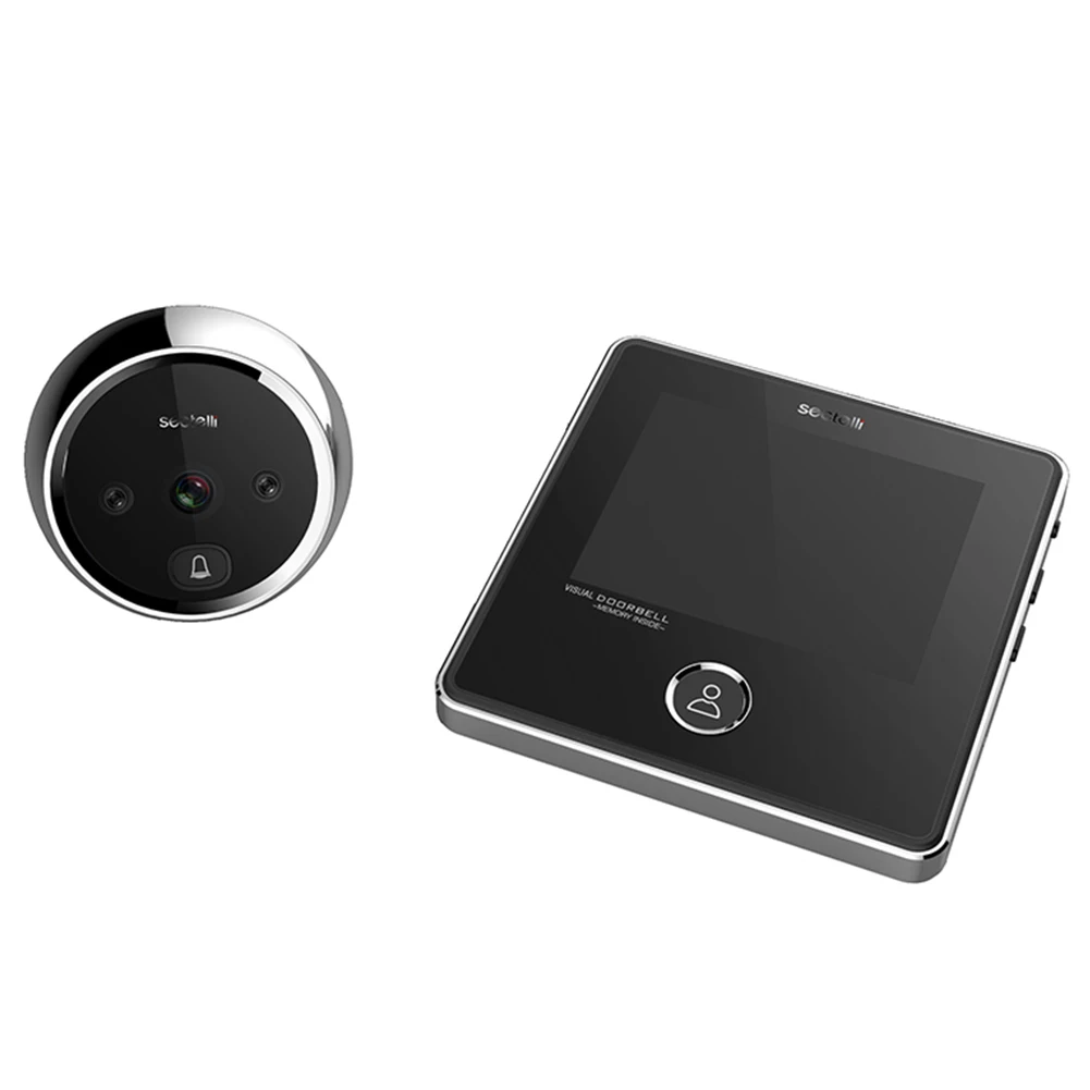Wireless Door Chimes Doorbell Multifunction Electronic Smart LCD Color Digital Home Security Visual | Обустройство дома