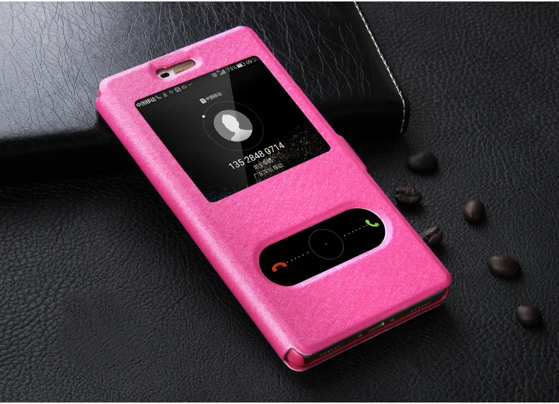For Huawei Honor 7A 2GB 16GB Case Quick Window View Leather Flip Pro DUA-L22 5.45&quot |