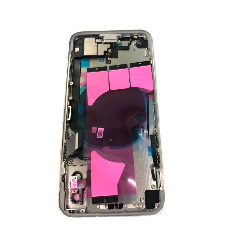 Хорошее качество замена шасси полный корпус для iphone X задняя крышка с гибким кабелем средняя рамка с кнопками+ лоток для карт+ инструмент