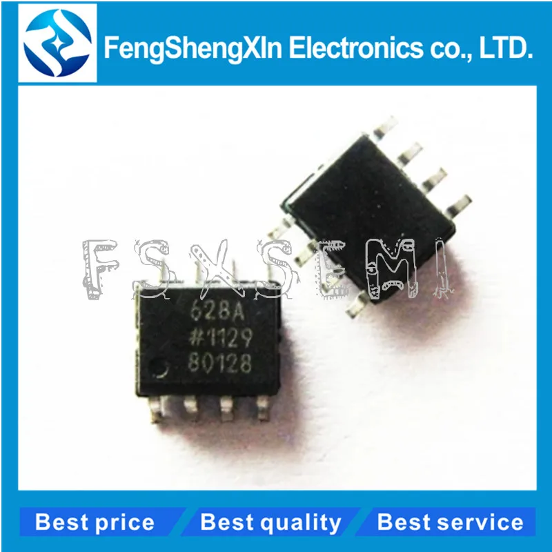 

10pcs/lot AD628ARZ AD628AR AD628 AD628A SOP-8 High Common-Mode Voltage, Programmable Gain Difference Amplifier