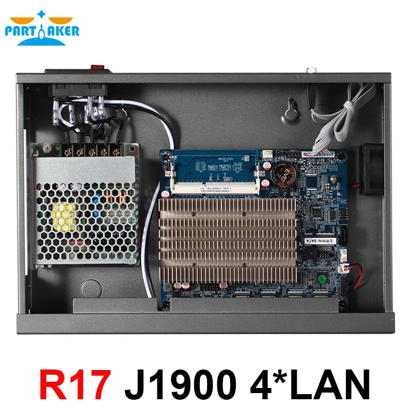 J1900 Мини ПК брандмауэр оборудование с 4 * Intel 82583V LAN поддержка pfsense appliance | Компьютеры