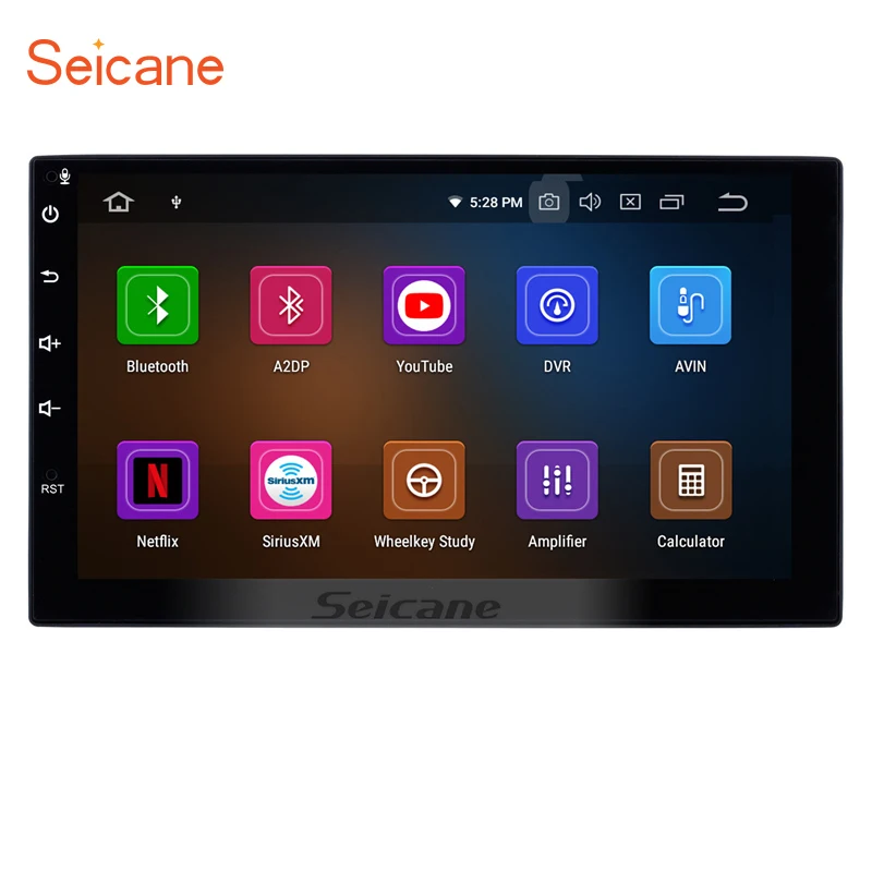 Seicane Android 9,0 7 дюймов 8-core 2 Din Универсальный Bluetooth gps навигации Системы 1080P Автомобильный стерео с камерой заднего вида для NISSAN Тойота Фольксваген