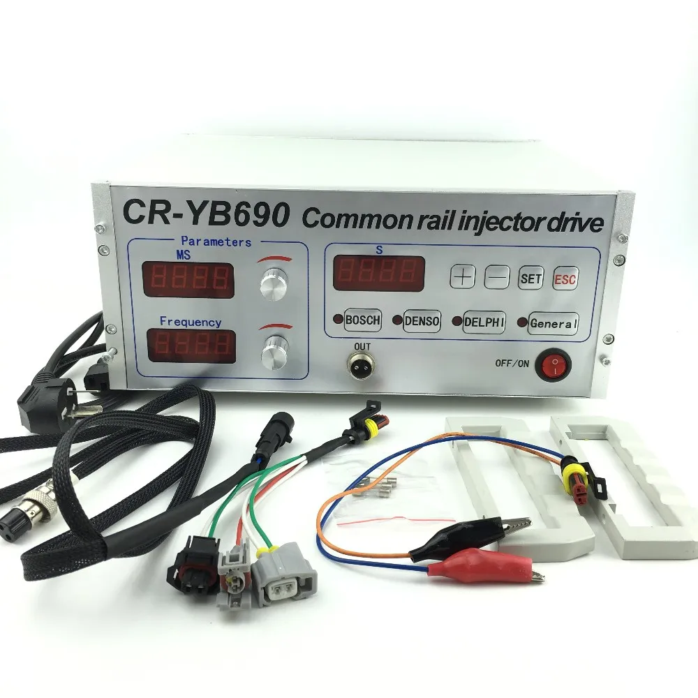 Сверхмощный новый дизельный Common Rail тестер CR-YB690 инжектор инструмент для