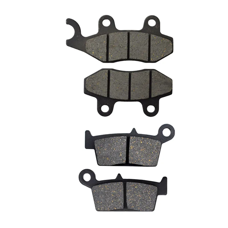 Front and Rear Pads Для KAWASAKI KLX250S KLX250T 2009 2010 2011 2012 13 KLX250SF KLX250W Supermotard 2009 2010 мотоциклетные передние и задние тормозные колодки - Цвет: Front and Rear Pads