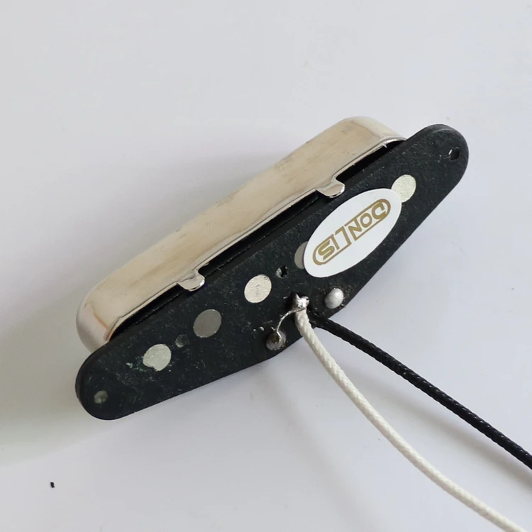 Diy электрогитары части никель Серебряный чехол ткань провода TL шеи гитары пикап