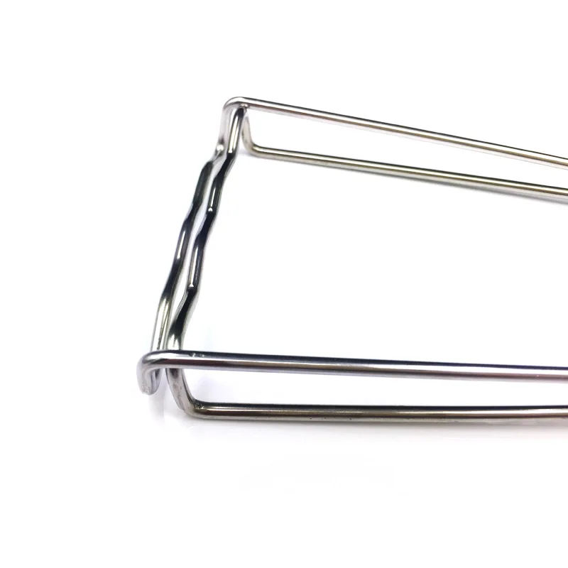 Кухня Нержавеющая сталь Чаша плиты выступающей Тонг зажим от ожогов клип печь Hot