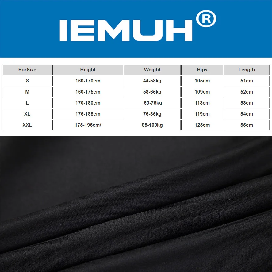 Новые повседневные шорты IEMUH брендовые летние мужские подходят однотонные