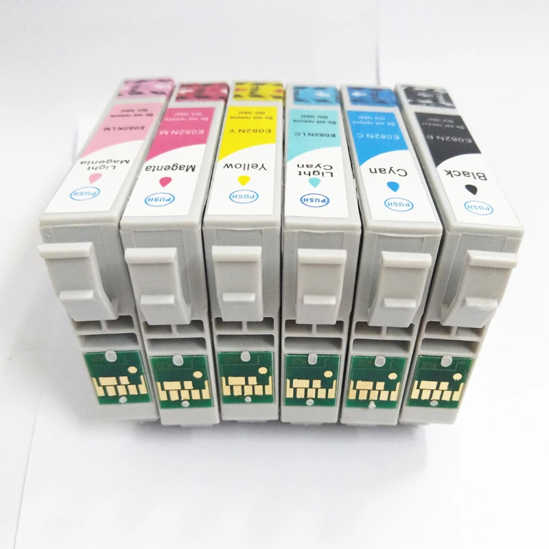 Чернильный картридж Einkshop T0821 T0821N для принтера Epson R270 R390 TX650 T50 T59 RX590 TX610 TX720 TX700 TX800