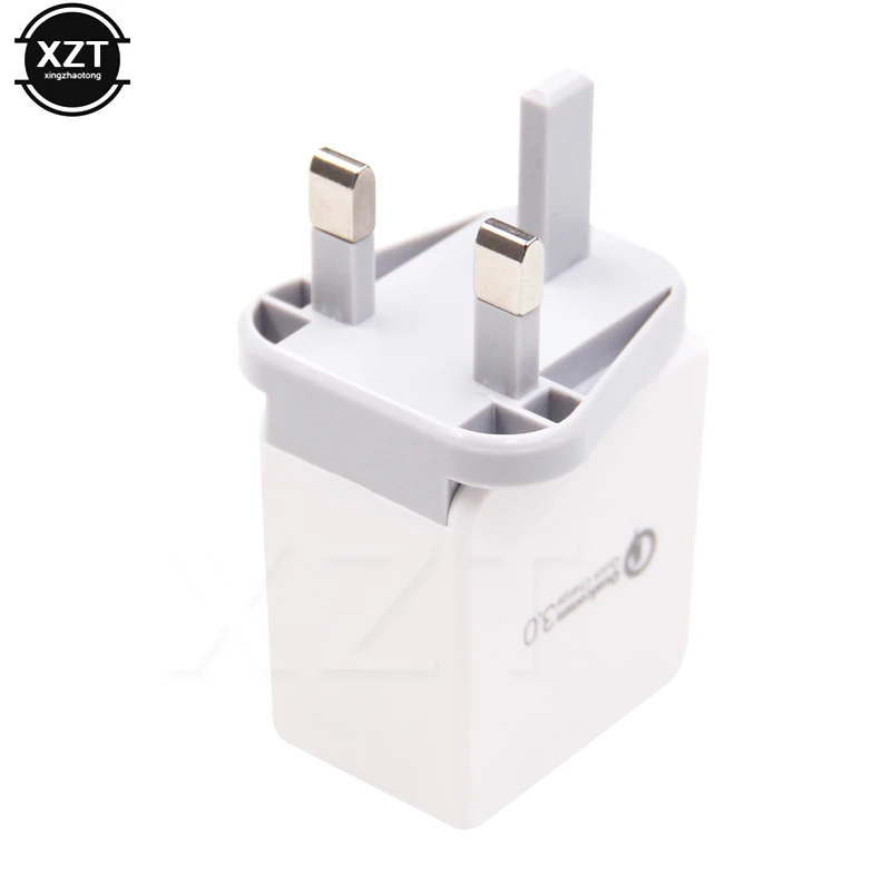 Быстрая зарядка QC 3,0 EU UK US Plug AC 5 V 2.4A универсальная usb-зарядка путешествия для Android Ios для iphone samsung huawei xiaomi
