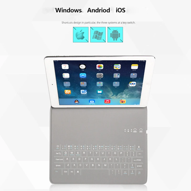 Desxz Чехлы C клавиатурой Bluetooth для Ipad Mini 1 2 3 4 Ipad 5 Air IPad Tablet PC 7,9 дюймов Защитная крышка складной ультратонкая подставка клавиатуры
