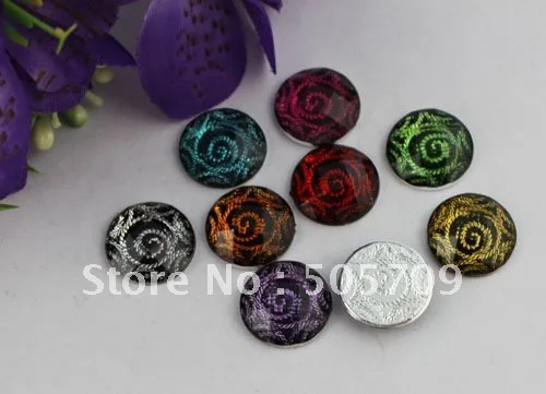 

Бесплатная доставка 160 шт. разноцветные акриловые кисточки разразразы с плоской задней стороной 20 мм #22106