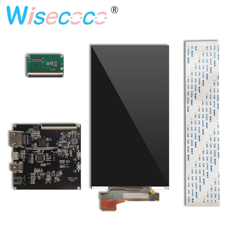 5,5 дюймов 4k ЖК-экран 2160*3840 разрешение панели ЖК-дисплей с Hdmi к Mipi для VR и Hmd 3D принтер diy проект