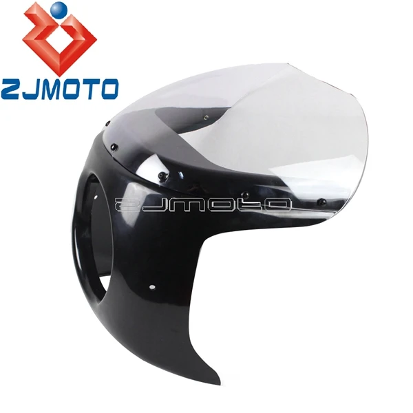 Мотоцикл " фара обтекатель Ретро Кафе Racer обтекатель лобовое стекло для Honda CB CM CL GL CX SL передняя фара обтекатель Крышка