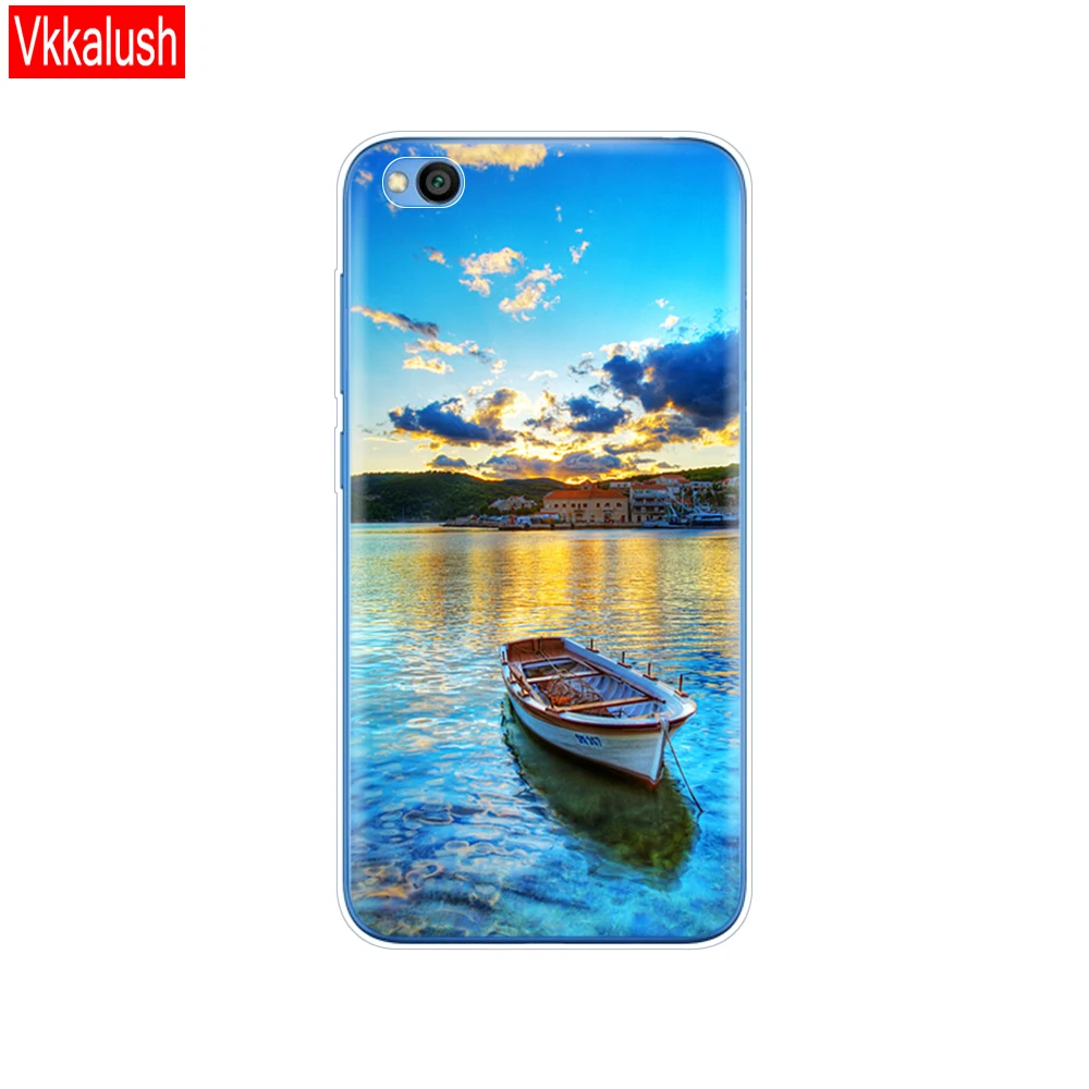 80143 Чехол для мобильного телефона Xiaomi Redmi Go, силиконовый чехол 5,0 дюйма, мягкий чехол для телефона из ТПУ для Xiaomi Redmi Go Global Version, чехол - Цвет: 80143