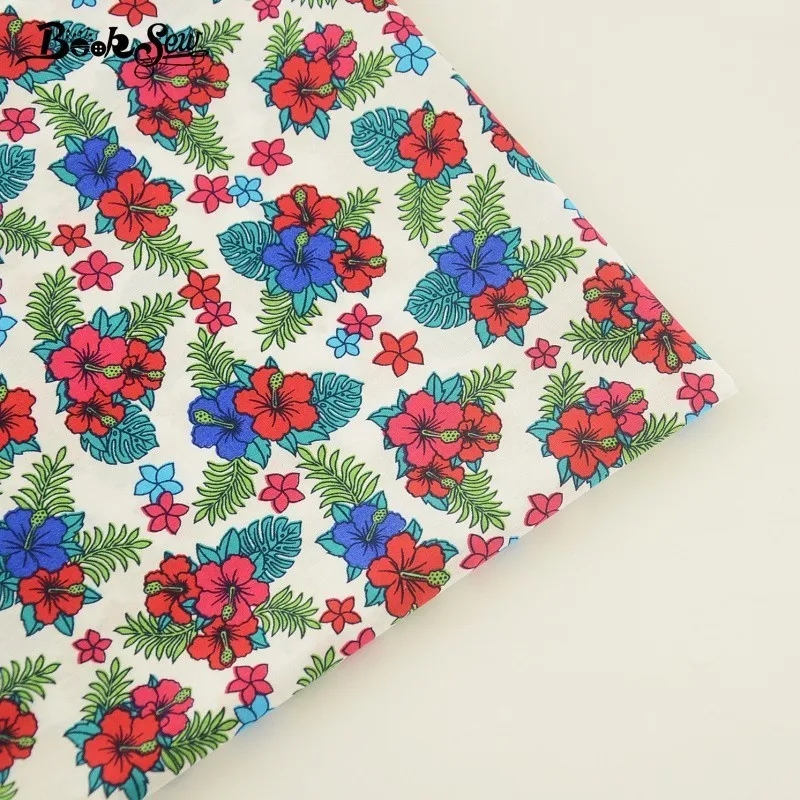 Тканевая мягкая швейная ткань Booksew 100% хлопок поплин для рукоделия одежда поделок