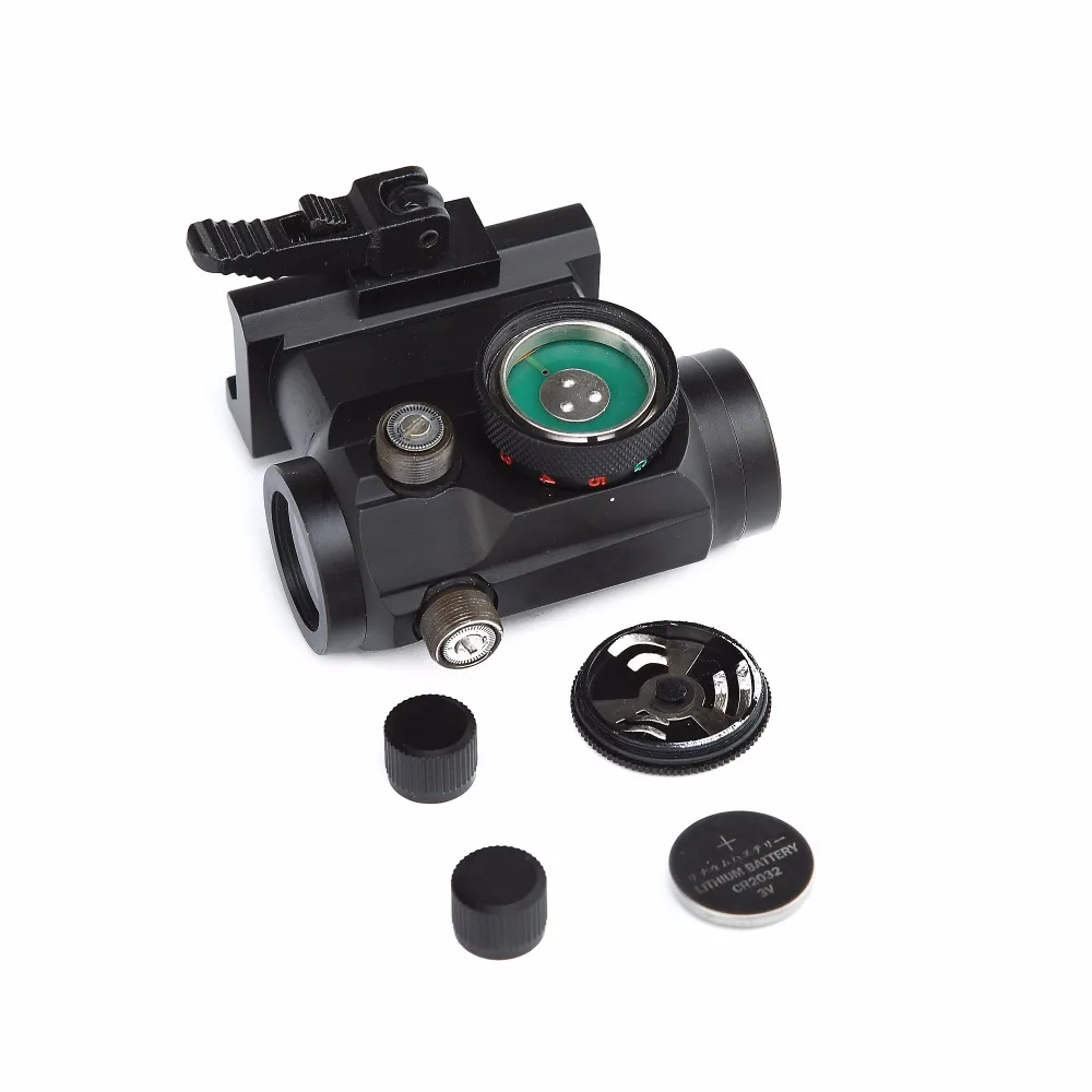 Новый тактический прицел Mini Micro 1X24 красный и зеленый точечный с QD быстрым