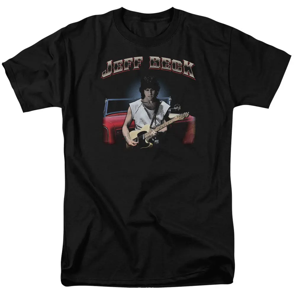 Jeff Beck JEFFS HOTROD Лицензированная взрослая футболка всех размеров | Мужская одежда