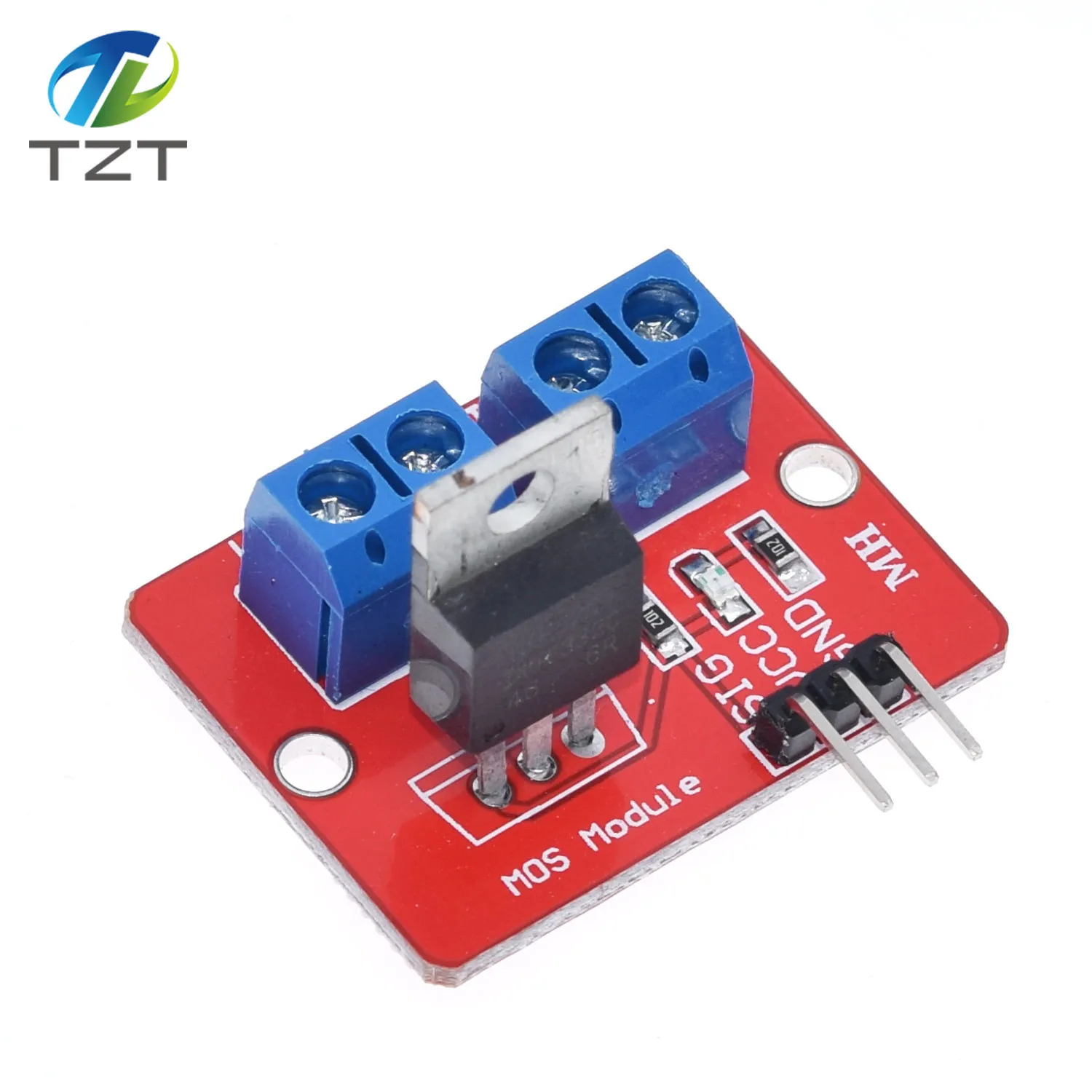 0-24V верхняя кнопка Mosfet IRF520 драйвер MOS модуль для Arduino MCU ARM Raspberry pi