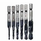 1 шт. Набор комбинированных сверл HRC89 набор сверл TiAlN с покрытием Deburr зенковочные биты 14 
