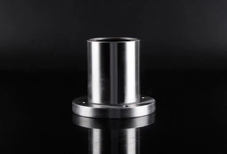 50 шт./лот LMF25UU 25 мм круглый фланец тип линейного движения шарикоподшипники втулка