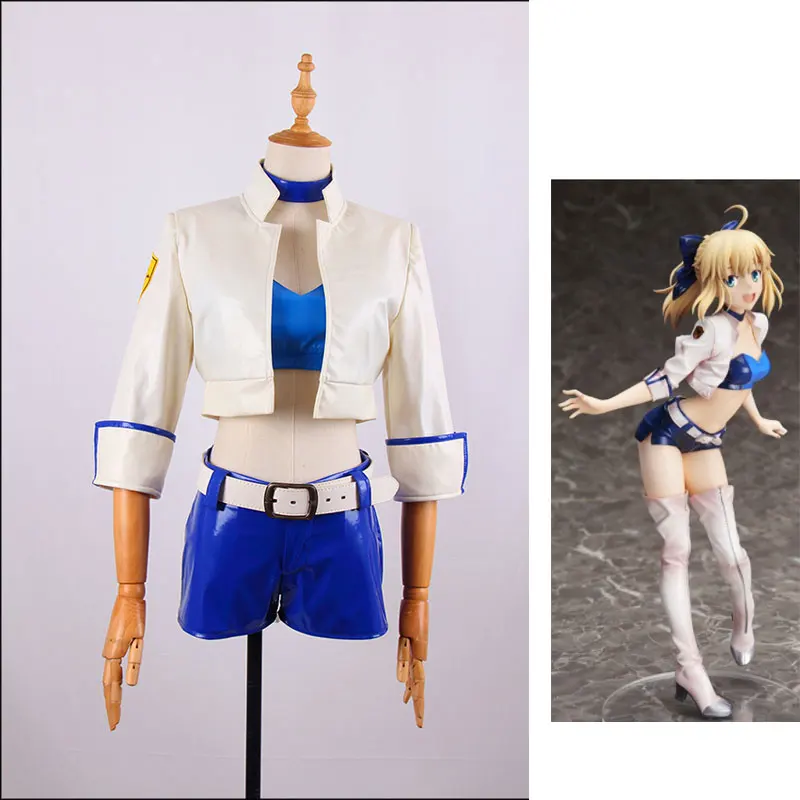 Fate type moon Косплей racing. ver костюмы Сэйбер на заказ| |