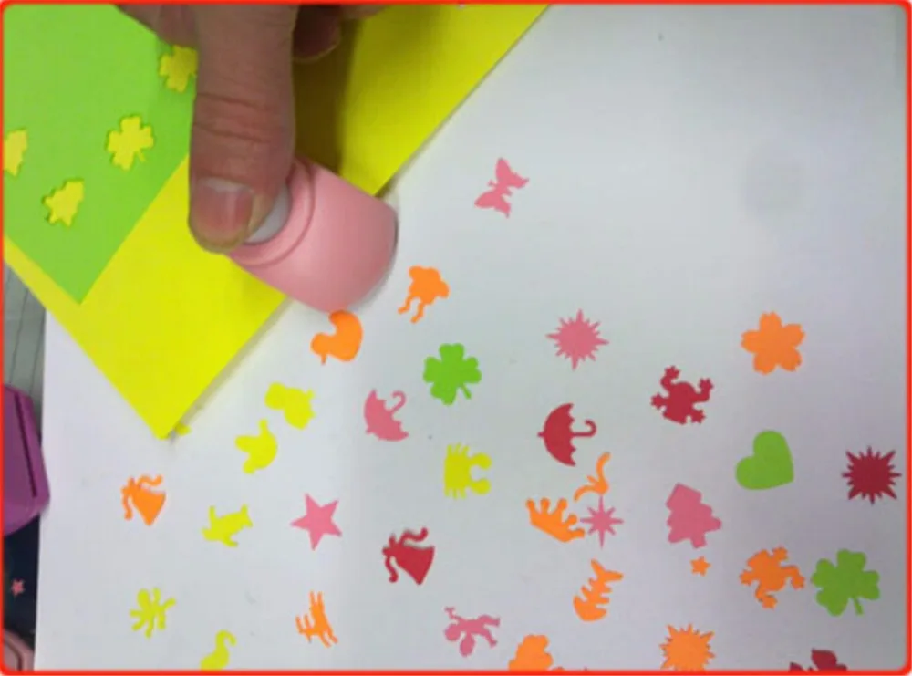 20 шт./компл. креативные дети Сделай Сам сделать бумажный перфоратор ремесло