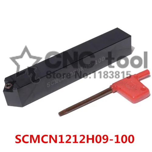 SCMCN1212H09-100 держатель инструментов 12*12*100 мм CNC токарный инструмент держатель, 40 градусов Внешний токарный инструмент s, Токарные режущие инструменты