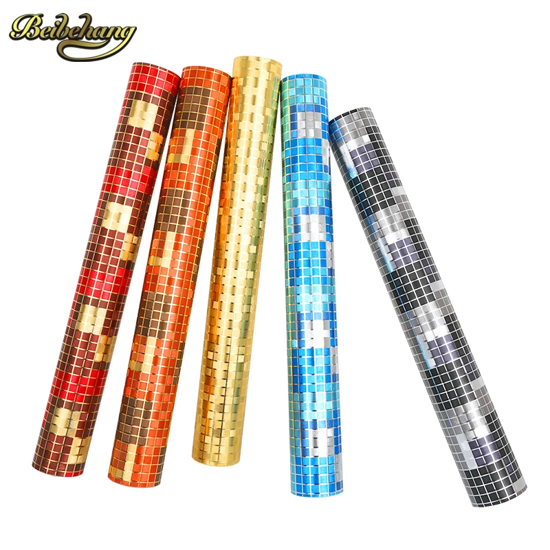 3d обои с блестящей мозаикой рулонный фон из золотой фольги настенная бумага KTV