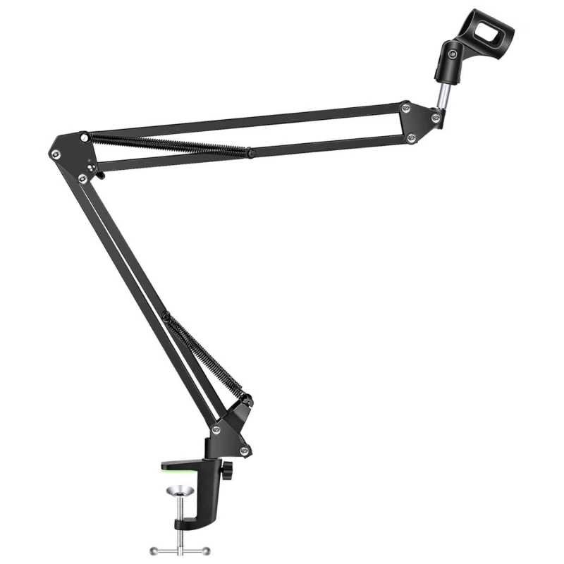 Professional Adjustable Microphone Suspension Arm Stand Compact Mic for Radio Broadcasting Voice-Over Sound Studio Stages | Электроника