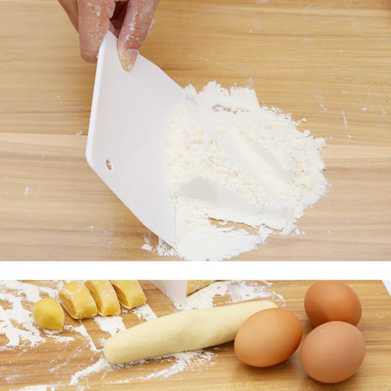 High Quality Plastic Pastry Cutters Colorful DIY Cream Scraper Set Cake Mold Tools | Дом и сад