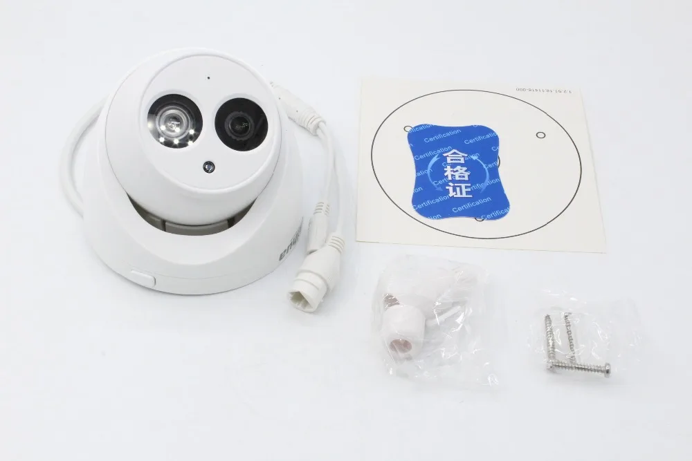 Dahua оригинальный IPC-HDW4233C-A 2mp купол starlight POE ip-камера Встроенный микрофон H.265 IP67