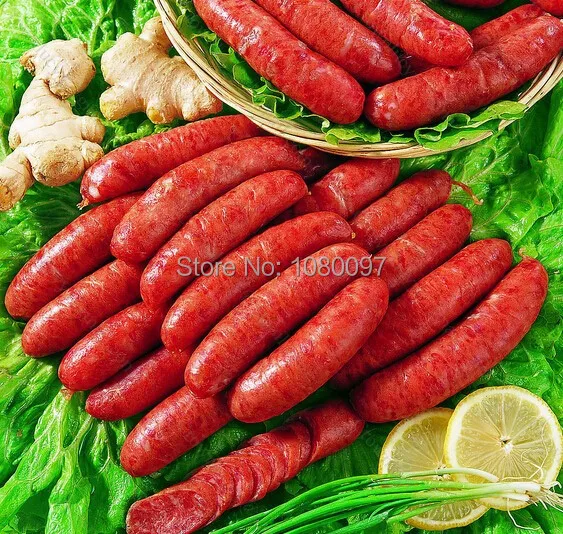 2Л горизонтальный ручной колбасный шприц наполнитель с пластиковым