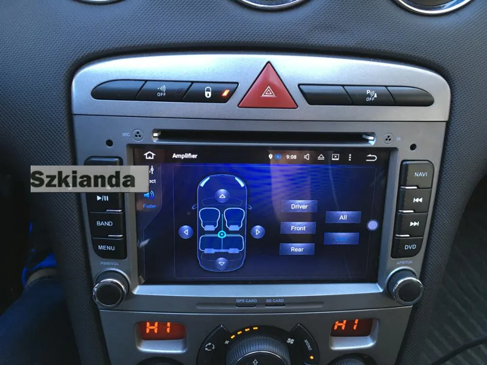 Автомобильный мультимедийный плеер 2din Android 7 1 DVD навигация для Peugeot 408 308 308SW радио