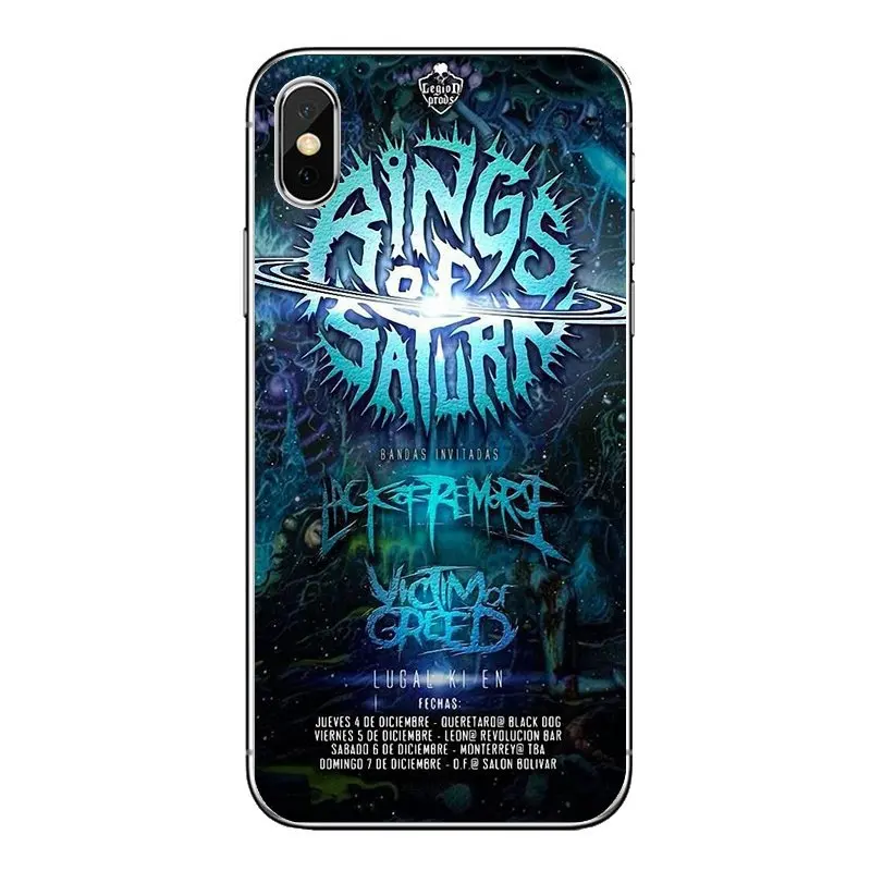 For LG G7 Q6 Q7 Q8 Q9 V30 X Power 2 3 OnePlus 3T 5T 6T Soft Transparent Shell Covers rings of saturn band Poster |